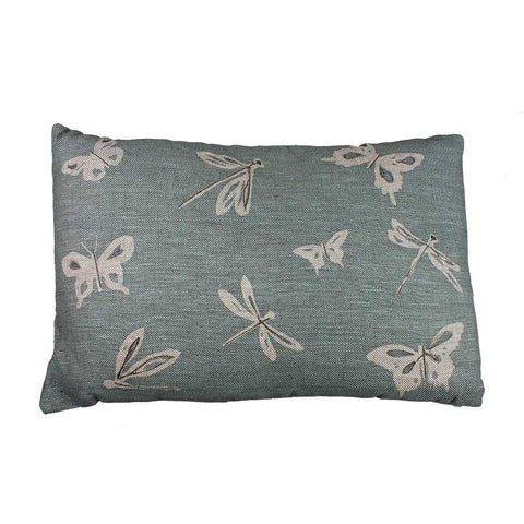 Helkat Dragonfly & Butterfly Cushion - 61x40cm
