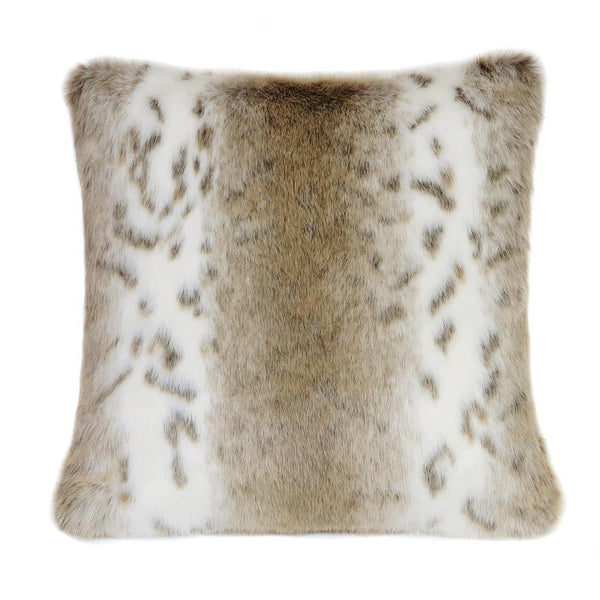 Helen Moore Lynx Faux Fur Cushion 40cm x 40cm