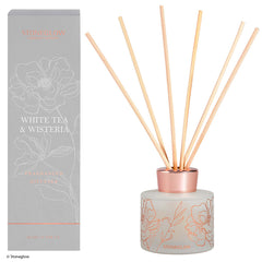 Stoneglow day flower new white tea & wisteria diffuser